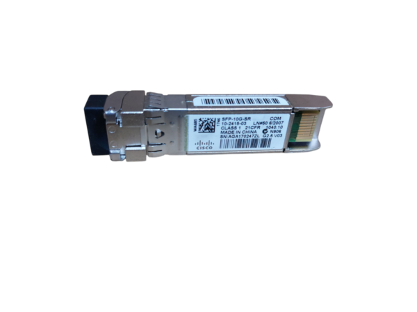 Cisco 10GBASE SR SFP+ Module | High-Speed Fiber Optic Transceiver