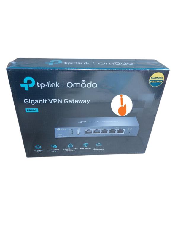 TP-Link Omada ER605 – Gigabit VPN Gateway for Secure & Scalable Business Networks