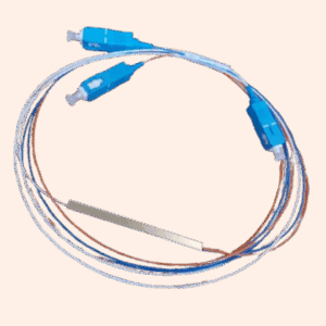 1x2 SC UPC fiber optic PLC splitter for FTTH networks in Kenya