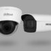 Dahua dome camera and Hikvision bullet camera side by side, representing CCTV and surveillance market growth in Kenya