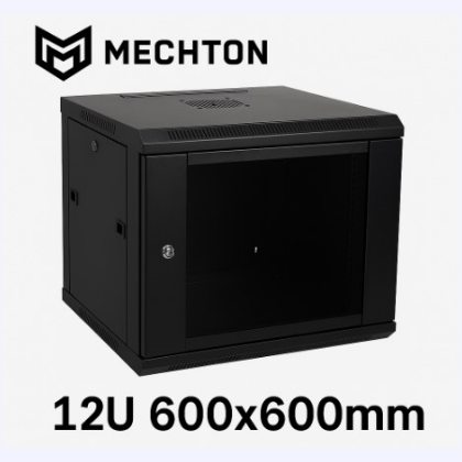 Mechton 12U Wall Mount Network Cabinet (600x600mm)