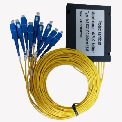 1×8 SC/UPC ABS Box PLC Splitter