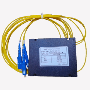 Fiber Optic 1x2 ABS Box PLC Splitter for FTTH networks in Kenya