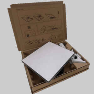 Compact Starlink Mini dish and Wi-Fi router by Instant Device Nairobi