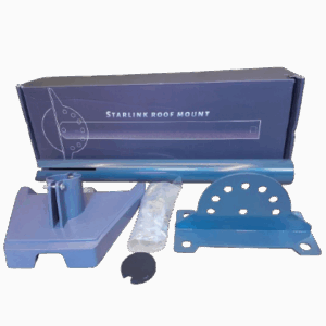 Starlink roof mount kit with heavy-duty perforated bracket for Gen3 and Mini