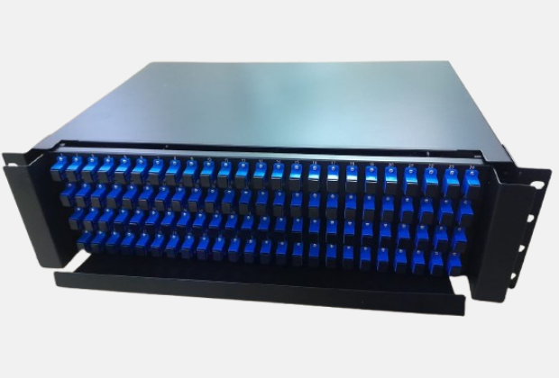 96 Port Optical Distribution Frame with SC UPC Singlemode adapters