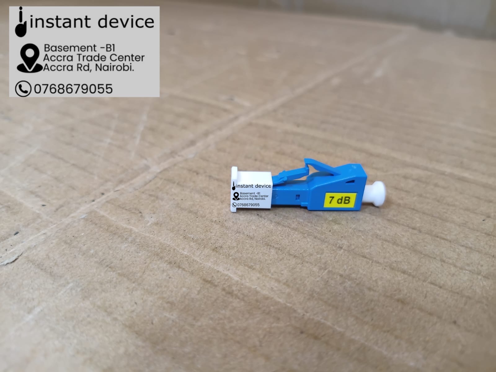 Optical attenuator for GPON networks