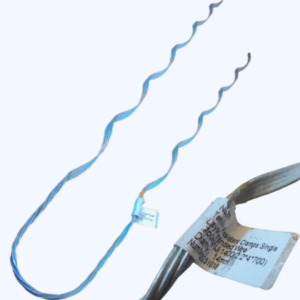 Galvanized steel guy grip clamp