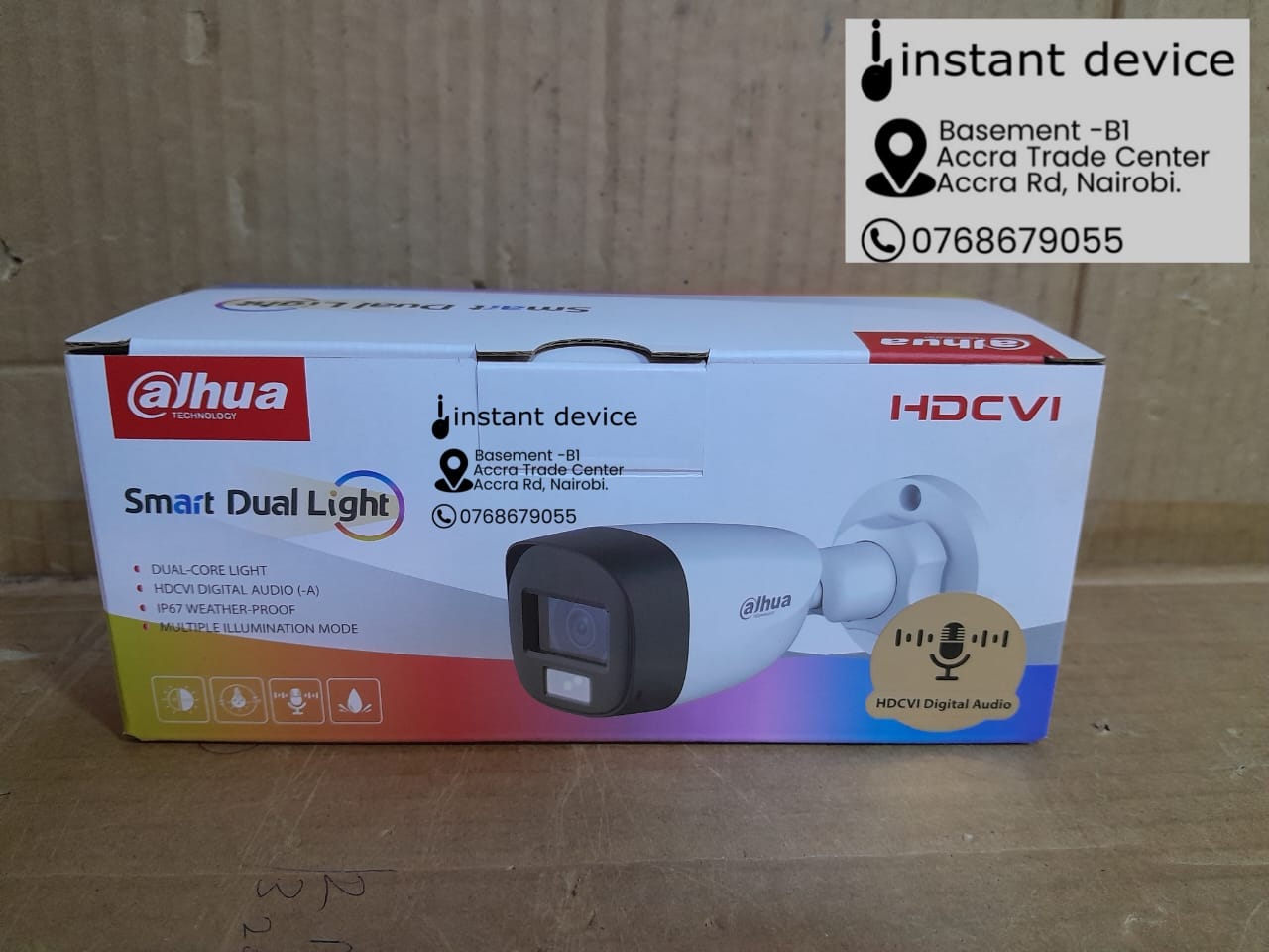 Smart Dual Light CCTV camera Kenya