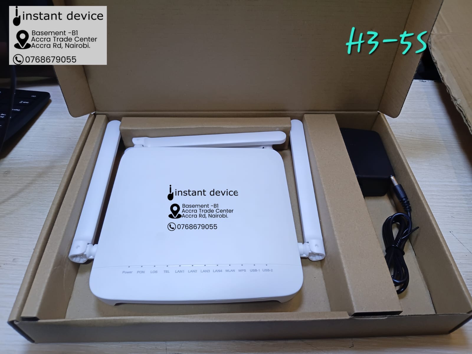 AC1200 dual-band GPON EPON XPON ONU for FTTH internet installations in Kenya