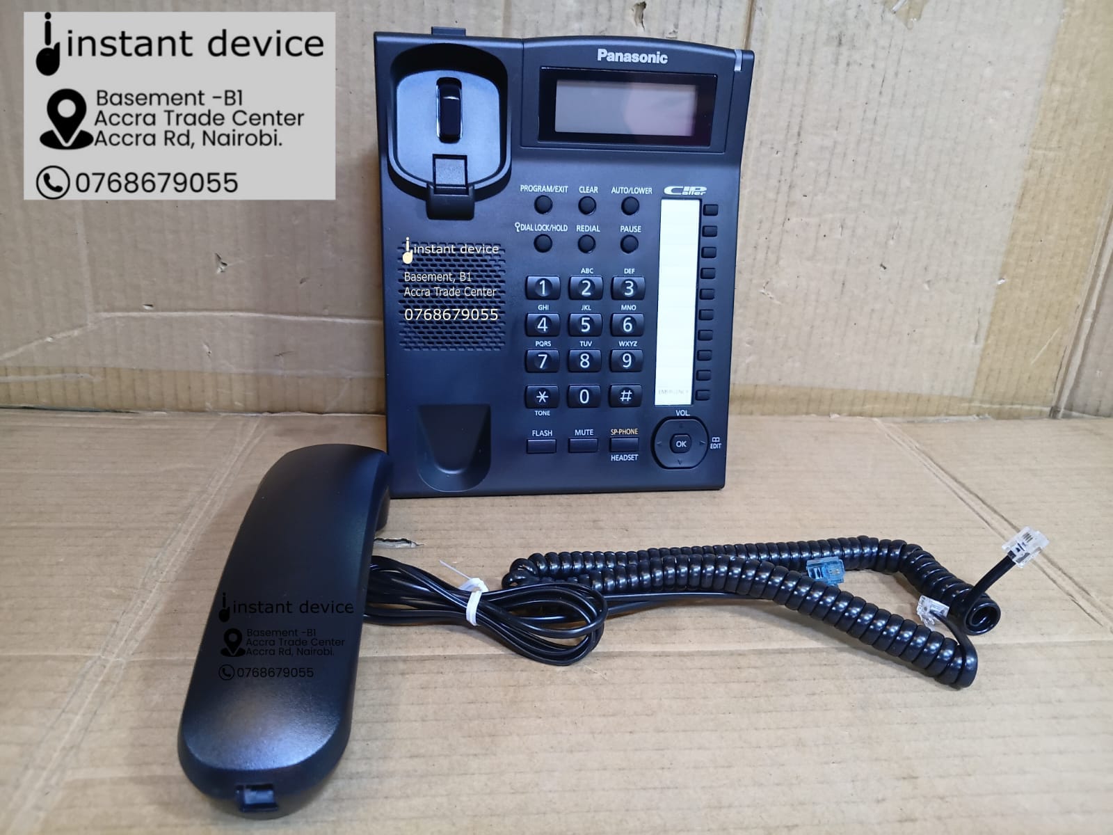 Panasonic KX-TS880MXB Caller ID office desk telephone