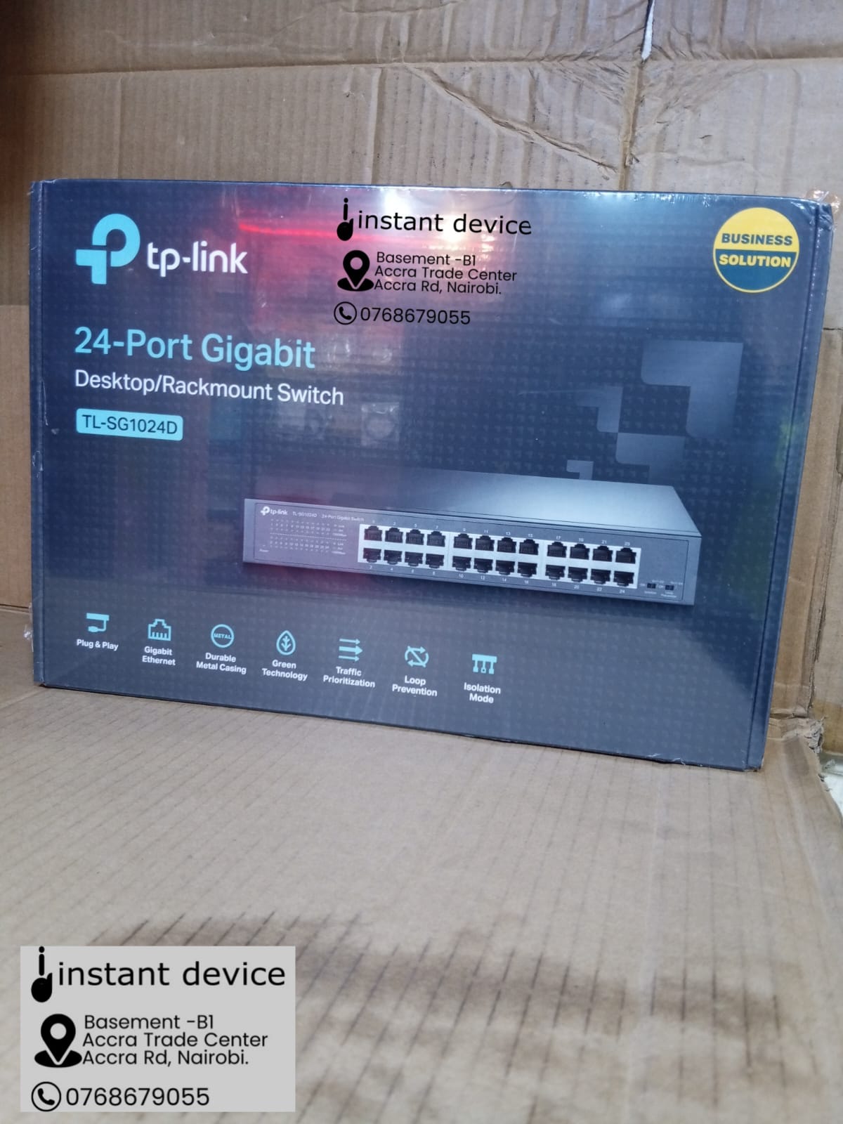 TP-Link 24-Port Gigabit Ethernet Rackmount Switch