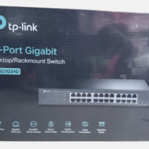 TP-Link TL-SG1024D 24-Port Gigabit Desktop Rackmount Ethernet Switch