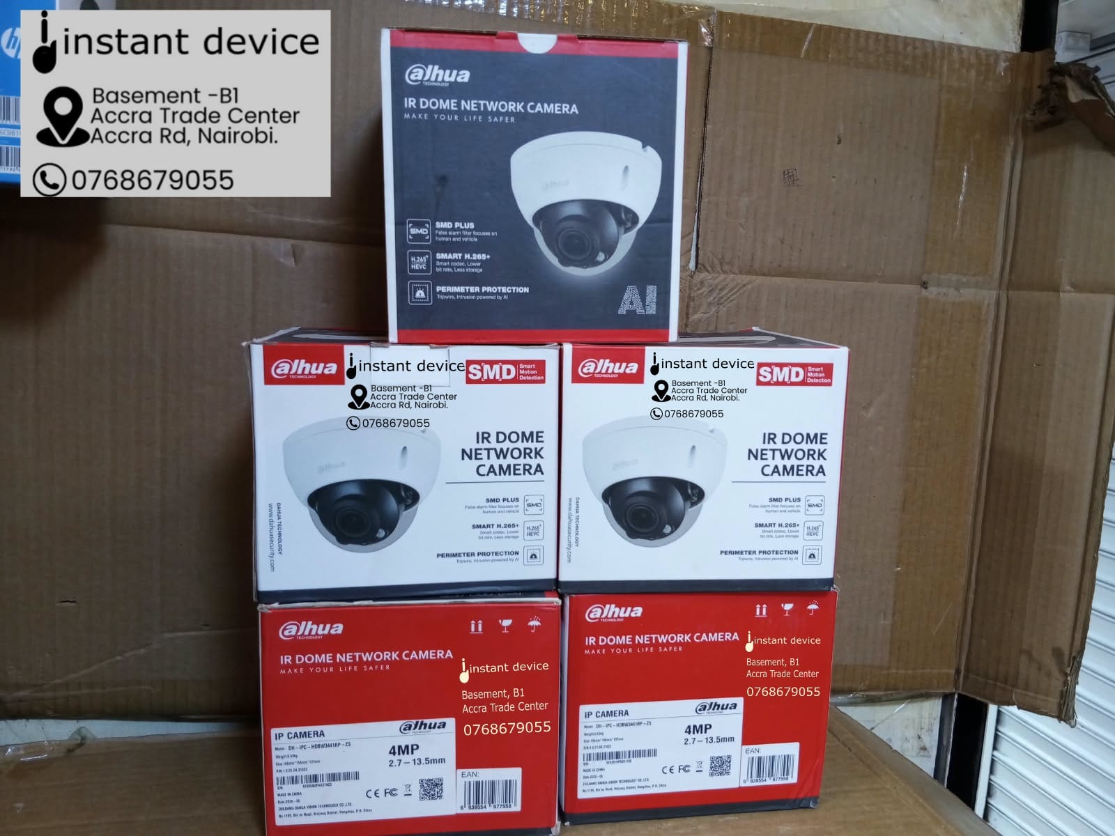 Dahua HDBW3441RP-ZS WizSense 3-Series 4MP camera