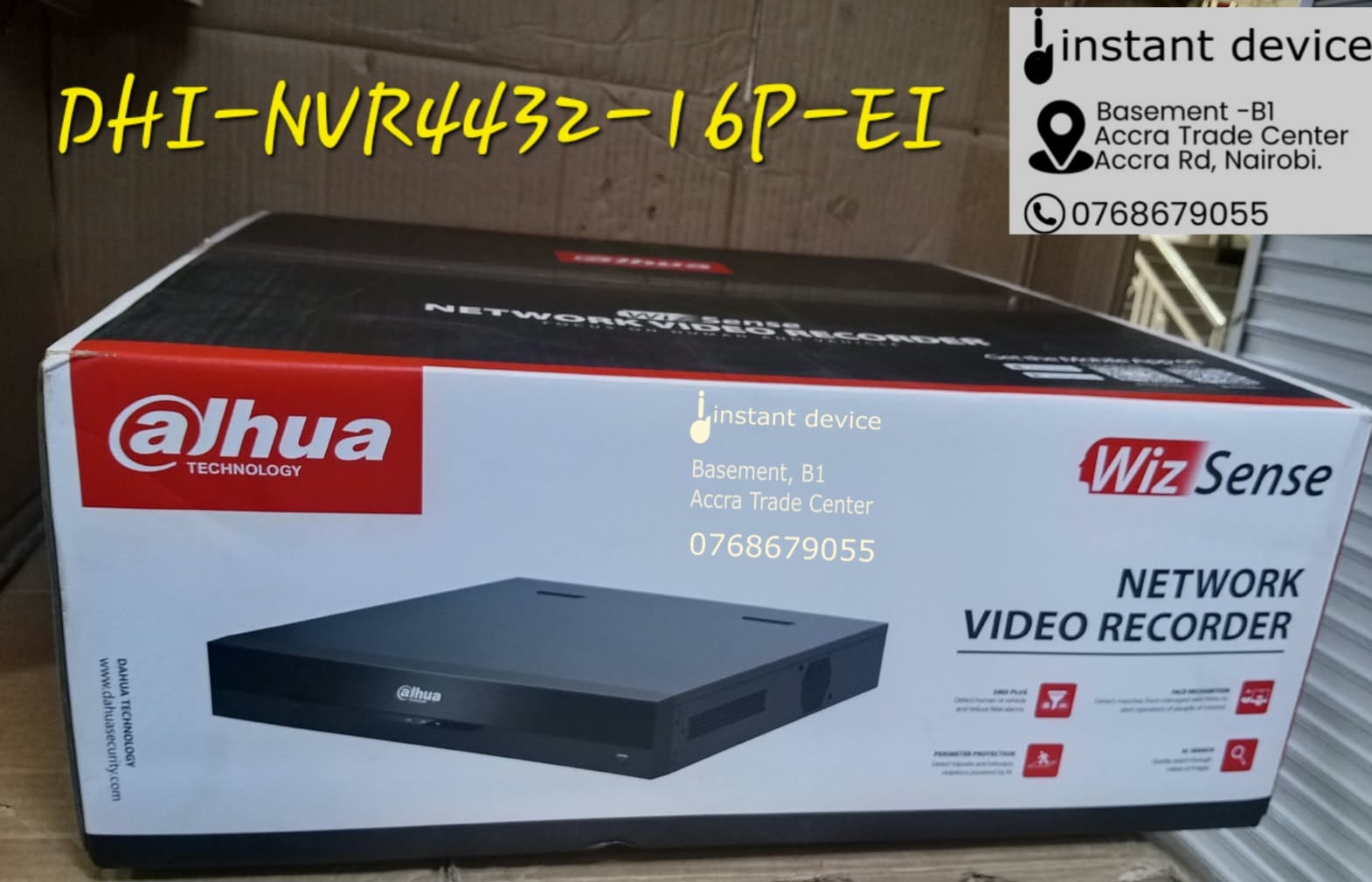 Dahua DHI-NVR4432-16P-EI WizSense network video recorder
