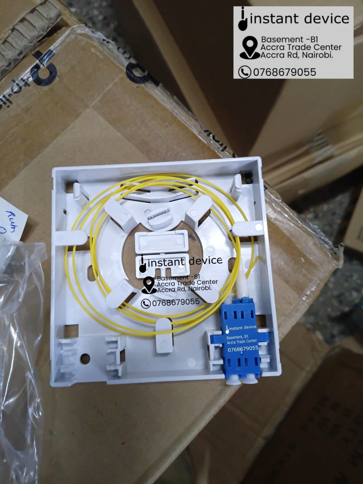 LC/UPC ATB supplied with one adapter and one fiber pigtail