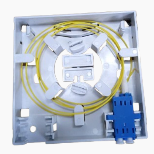 Loaded LC/UPC fiber access terminal box in Kenya