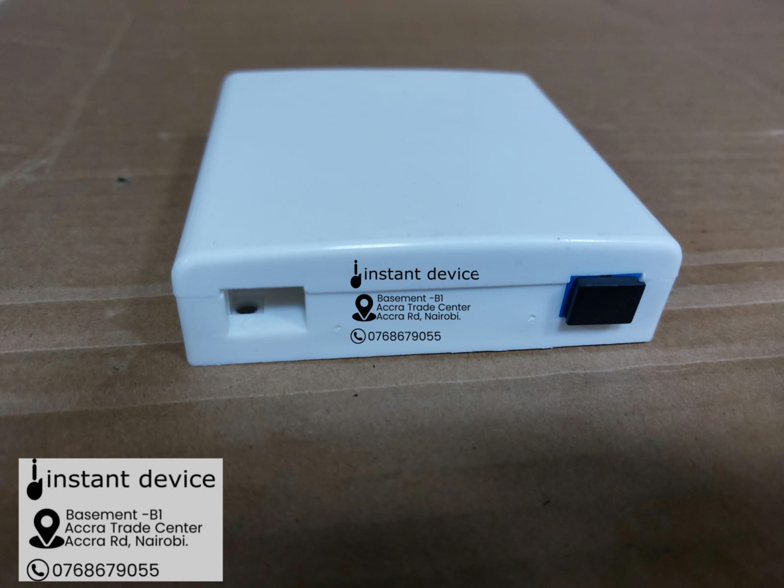 Loaded SC/UPC fiber termination box for FTTH