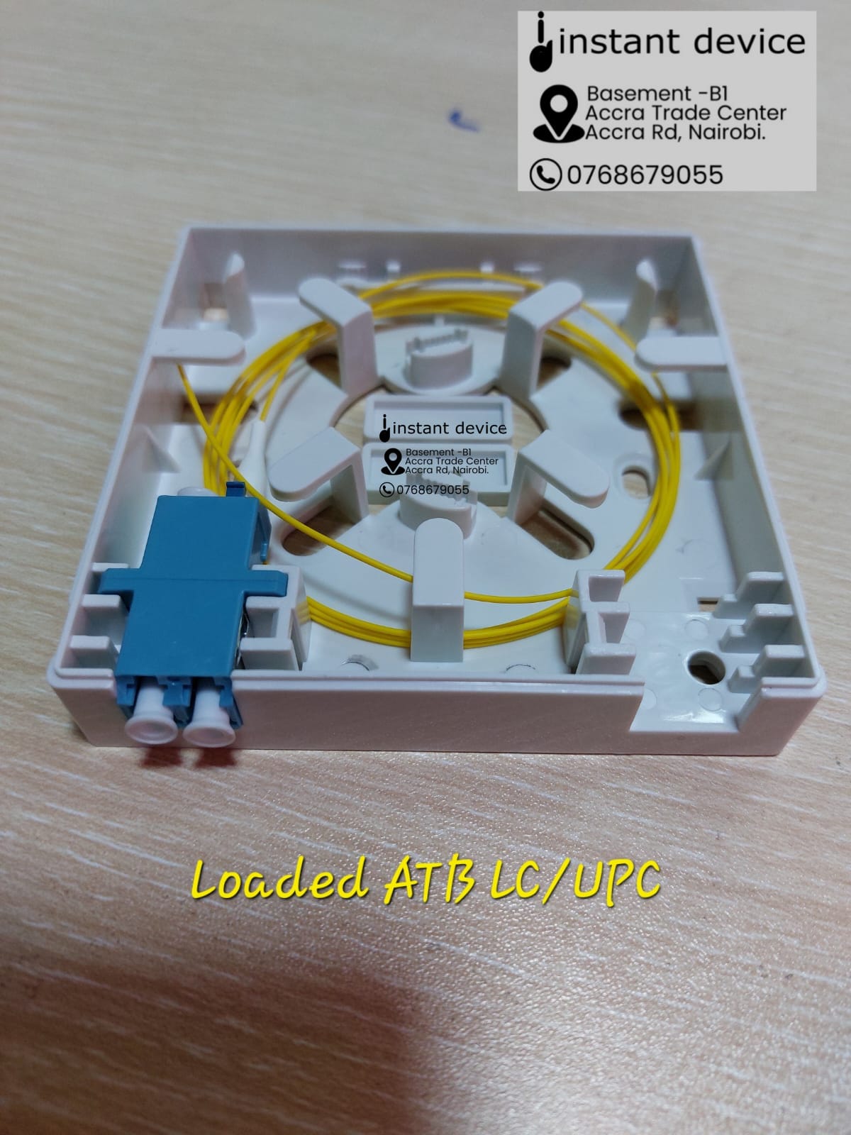 iber access terminal box with a single pigtail