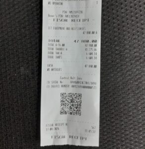 Instant Device fiber optic ODF vat invoice for 24-core and 12-core OM4 fiber trays and LC-LC OM4 duplex patchcords in Nairobi, Kenya